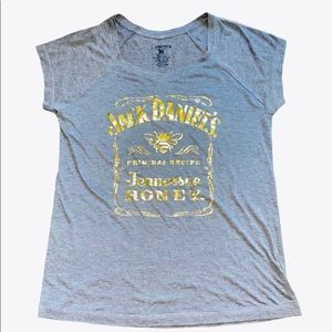 Jack Daniels Grey Short Sleeve